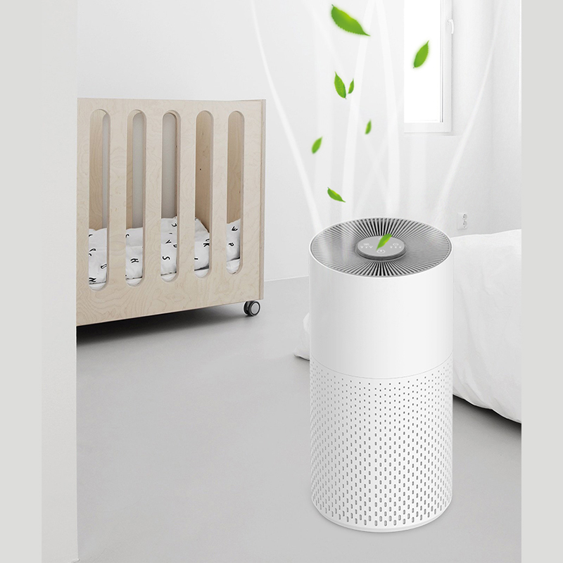 Desktop Air Purifier - H13 True HEPA - 7 Color Light - Pets, Dust, Dander, Mold, Pollen, Odor, Smoke Eliminator