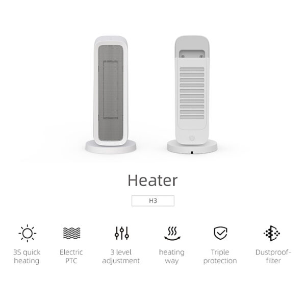 Quick Heating Tower Ptc Bladeless Heaters