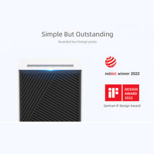 Xiaomi Electrostatic Air Purifier with Washable Electrostatic Filters LED Intelligent Touch Panel Removes Pollen Dust Bacteria.